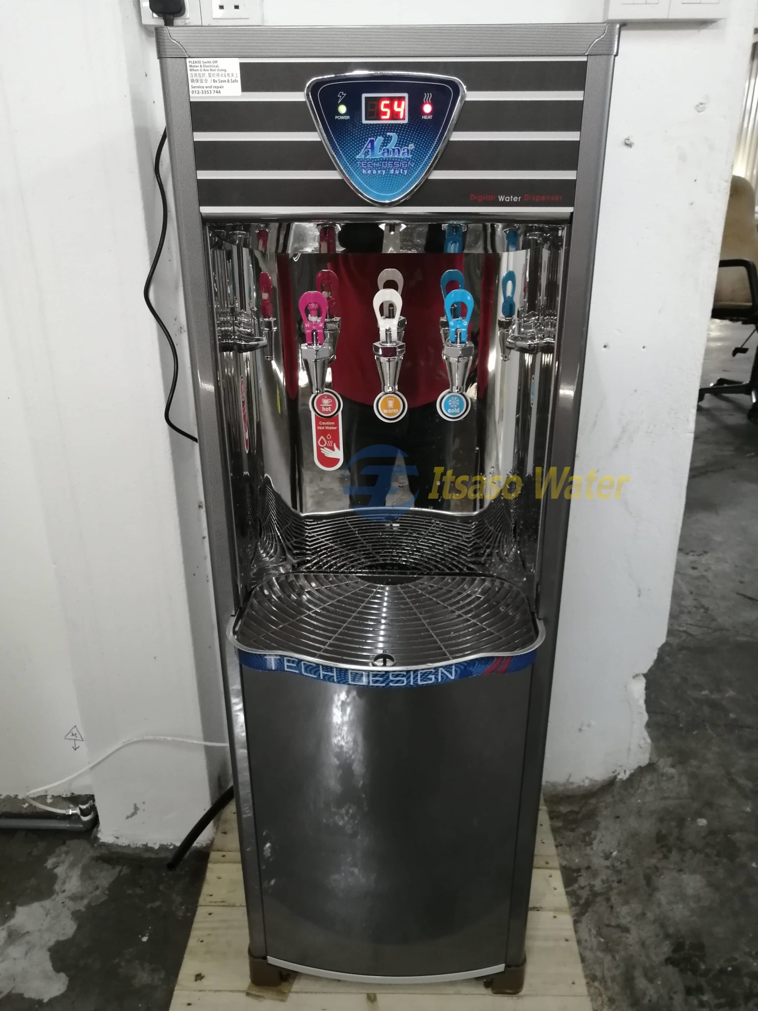 Nwd A Hot Warm Cold Direct Piping Floor Standing Water Cooler